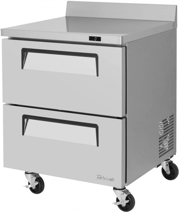 Turbo Air - Super Deluxe 28" Worktop Freezer with Two Drawers - TWF-28SD-D2-N (ETA 5-6 Weeks)