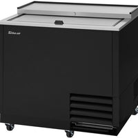 Turbo Air - Super Deluxe 36" Black Glass Chiller & Froster with 1 Stainless Steel Lid - TBC-36SB-GF-N (ETA 5-6 Weeks)