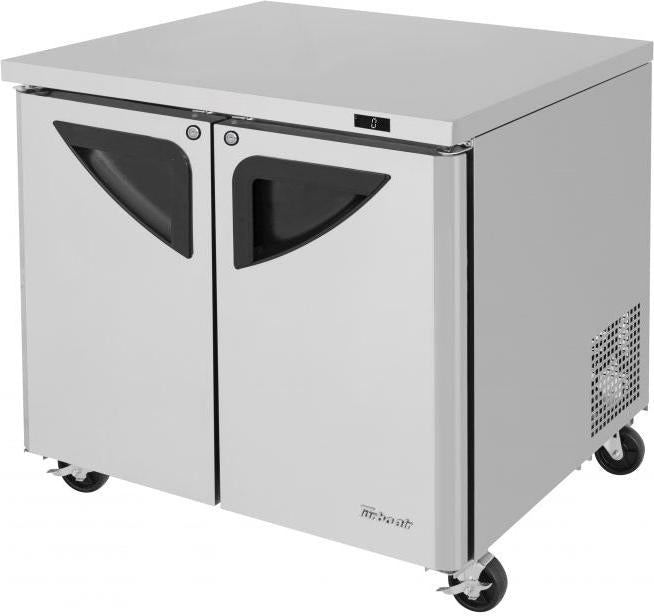 Turbo Air - Super Deluxe 36.4" Undercounter Freezer with Two Door - TUF-36SD-N (ETA 5-6 Weeks)