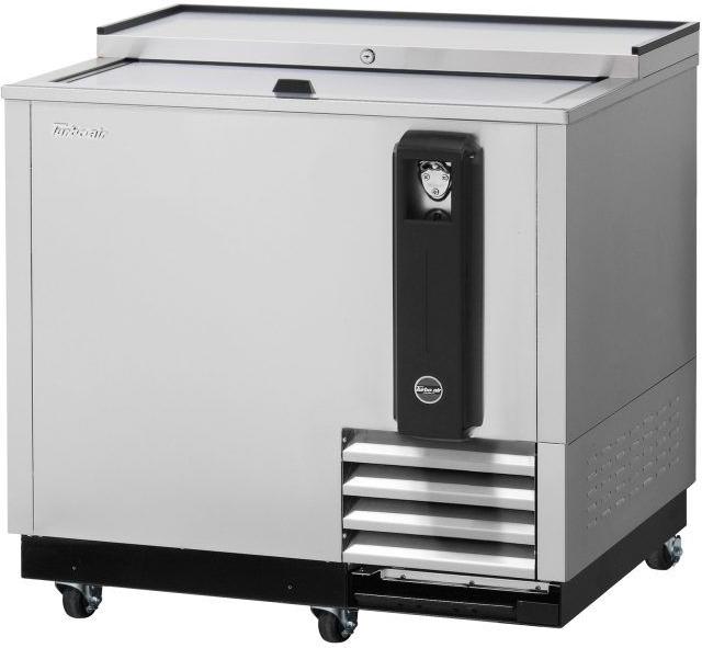 Turbo Air - Super Deluxe 36.75" Silver Bottle Cooler - TBC-36SD-N6 (ETA 5-6 Weeks)