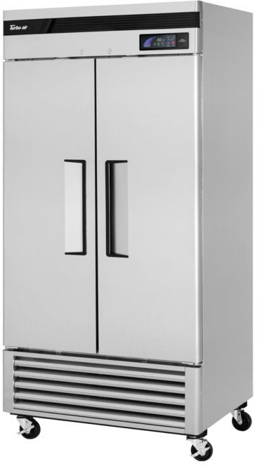 Turbo Air - Super Deluxe 40" Bottom Mounted Solid Door Reach-In Refrigerator with LED Lighting - TSR-35SD-N6 (ETA 5-6 Weeks)