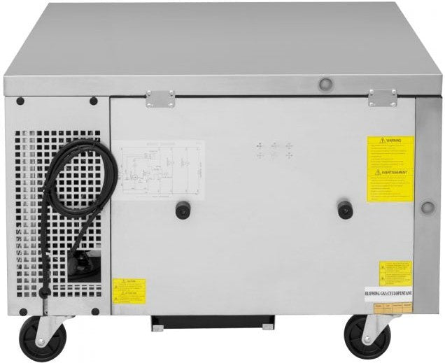 Turbo Air - Super Deluxe 41.6" Chef Base Refrigerator with 2 Drawers and Optional Extended Top - TCBE-36SDR-N6 (ETA 5-6 Weeks)