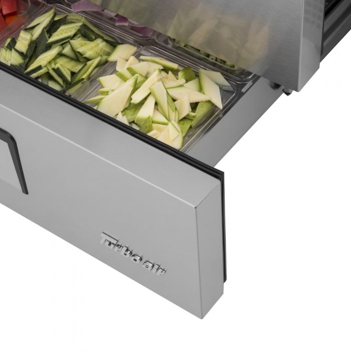 Turbo Air - Super Deluxe 41.6" Extended Top Chef Base Refrigerator with 2 Drawers - TCBE-36SDR-E-N6 (ETA 5-6 Weeks)