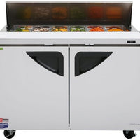 Turbo Air - Super Deluxe 48" Refrigerated Sandwich Prep Table with 2 Doors - TST-48SD-N (ETA 5-6 Weeks)