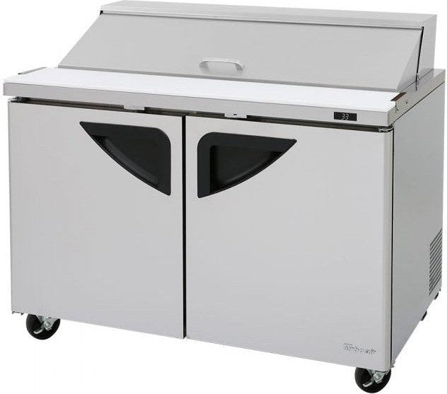 Turbo Air - Super Deluxe 48" Refrigerated Sandwich Prep Table with 2 Doors - TST-48SD-N (ETA 5-6 Weeks)