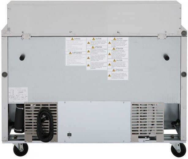 Turbo Air - Super Deluxe 48" Refrigerated Sandwich Prep Table with 2 Doors - TST-48SD-N (ETA 5-6 Weeks)