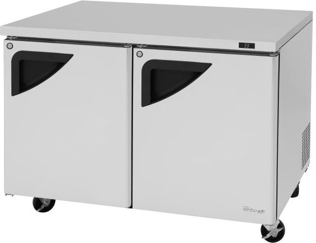 Turbo Air - Super Deluxe 48" Undercounter Refrigerator with 2 Solid Doors - TUR-48SD-N (ETA 5-6 Weeks)