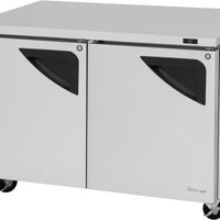 Turbo Air - Super Deluxe 48" Undercounter Refrigerator with 2 Solid Doors - TUR-48SD-N (ETA 5-6 Weeks)