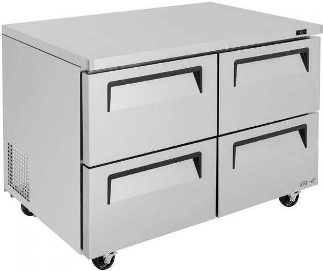 Turbo Air - Super Deluxe 48" Undercounter Refrigerator with 4 Drawers - TUR-48SD-D4-N (ETA 5-6 Weeks)
