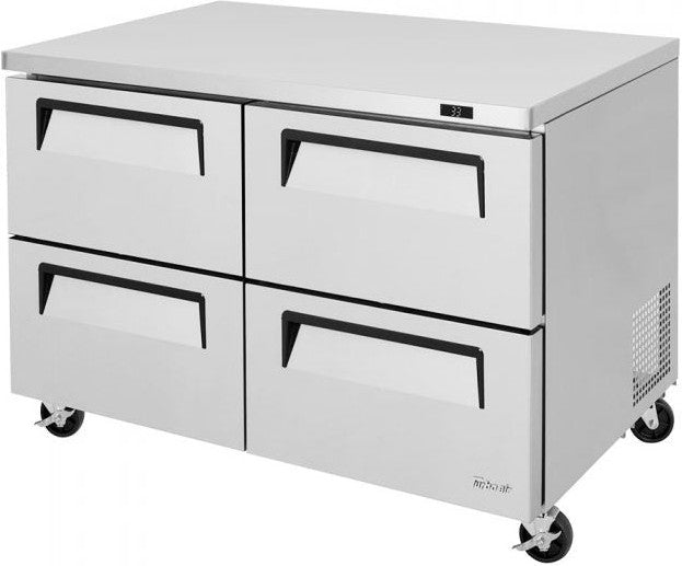 Turbo Air - Super Deluxe 48" Undercounter Refrigerator with 4 Drawers - TUR-48SD-D4-N (ETA 5-6 Weeks)