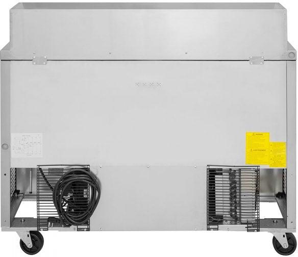 Turbo Air - Super Deluxe 48.25" Refrigerated Sandwich Prep Table with Front Breathing Airflow - TST-48SD-D4-FB-N (ETA 5-6 Weeks)