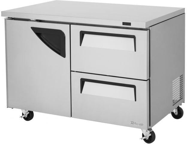 Turbo Air - Super Deluxe 48.25" Undercounter Freezer with One Left Hinged Door and 2 Drawers - TUF-48SD-D2-N (ETA 5-6 Weeks)