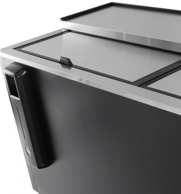 Turbo Air - Super Deluxe 50" Black Bottle Cooler - TBC-50SB-N6 (ETA 5-6 Weeks)