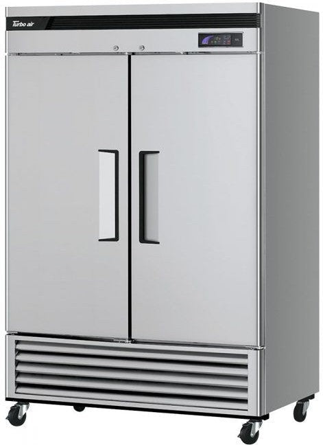 Turbo Air - Super Deluxe 54" Solid Door Reach-In Freezer with LED Lighting and 2 Solid Doors - TSF-49SD-N (ETA 5-6 Weeks)
