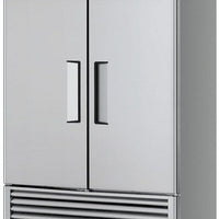 Turbo Air - Super Deluxe 54" Solid Door Reach-In Freezer with LED Lighting and 2 Solid Doors - TSF-49SD-N (ETA 5-6 Weeks)