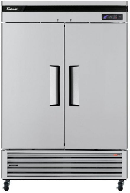 Turbo Air - Super Deluxe 54" Solid Door Reach-In Freezer with LED Lighting and 2 Solid Doors - TSF-49SD-N (ETA 5-6 Weeks)