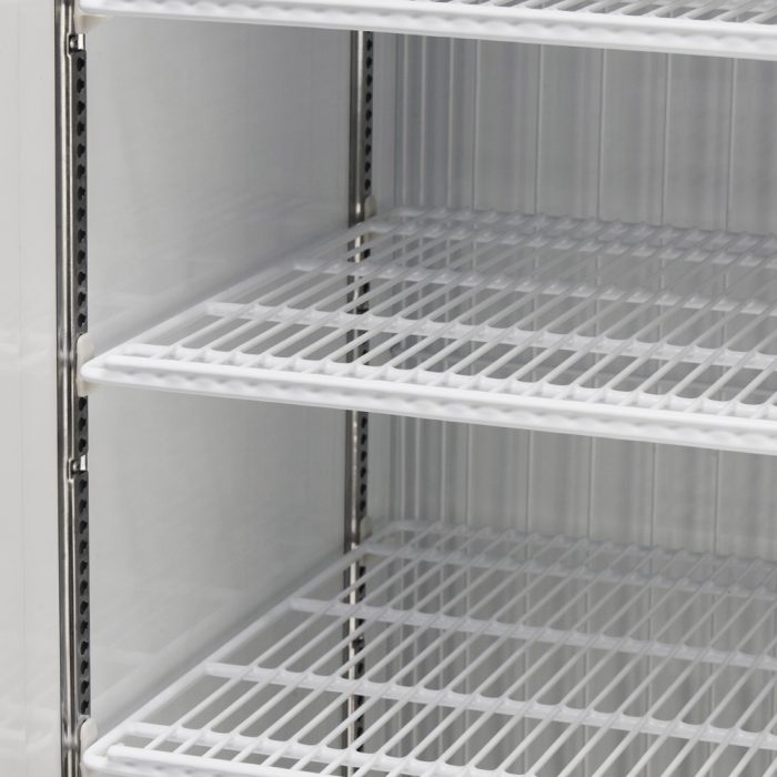 Turbo Air - Super Deluxe 54.3" Black Two Standard Swing Glass Doors Freezer with LED Advertising Panel - TGF-49F(B)-N (ETA 5-6 Weeks)
