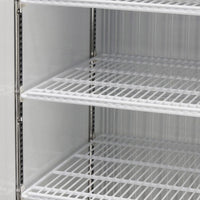 Turbo Air - Super Deluxe 54.3" Black Two Standard Swing Glass Doors Freezer with LED Advertising Panel - TGF-49F(B)-N (ETA 5-6 Weeks)