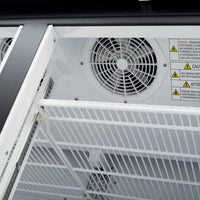 Turbo Air - Super Deluxe 54.3" Black Two Standard Swing Glass Doors Freezer with LED Advertising Panel - TGF-49F(B)-N (ETA 5-6 Weeks)