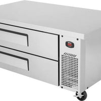 Turbo Air - Super Deluxe 58.25" Extended Top Chef Base Refrigerator with 2 Drawers - TCBE-52SDR-E-N (ETA 5-6 Weeks)