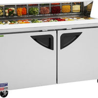 Turbo Air - Super Deluxe 60" Refrigerated Sandwich Prep Table with 2 Doors - TST-60SD-N (ETA 5-6 Weeks)
