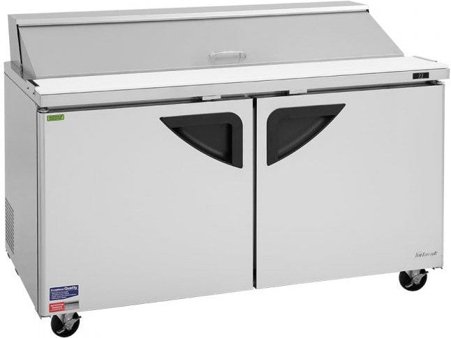 Turbo Air - Super Deluxe 60" Refrigerated Sandwich Prep Table with 2 Doors - TST-60SD-N (ETA 5-6 Weeks)