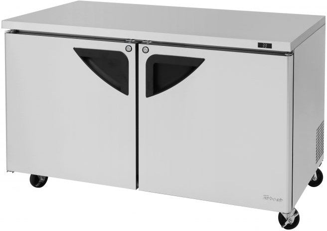 Turbo Air - Super Deluxe 60" Undercounter Refrigerator with 2 Solid Doors - TUR-60SD-N (ETA 5-6 Weeks)