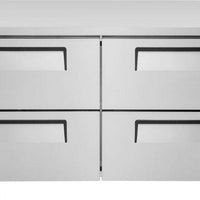 Turbo Air - Super Deluxe 60" Undercounter Refrigerator with 4 Drawers - TUR-60SD-D4-N (ETA 5-6 Weeks)