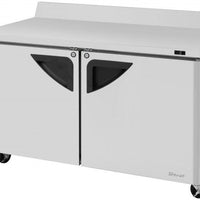 Turbo Air - Super Deluxe 60" Worktop Freezer with 2 Solid Doors - TWF-60SD-N (ETA 5-6 Weeks)
