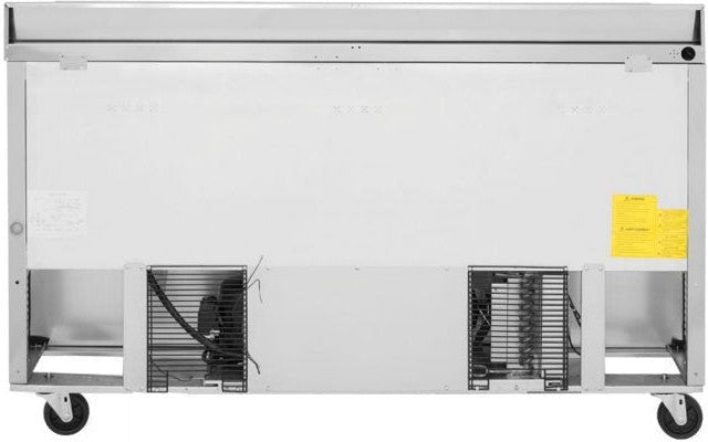 Turbo Air - Super Deluxe 60" Worktop Refrigerator with 2 Solid Doors - TWR-60SD-N (ETA 5-6 Weeks)