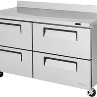 Turbo Air - Super Deluxe 60" Worktop Refrigerator with 4 Drawers - TWR-60SD-D4-N (ETA 5-6 Weeks)