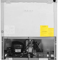 Turbo Air - Super Deluxe 60.25" Silver Two-Section Worktop Refrigerator-Drawer With 1 Door and 2 Drawers with Recessed Handles - TWR-60SD-D2-N (ETA 5-6 Weeks)