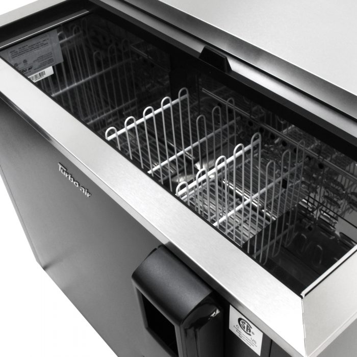 Turbo Air - Super Deluxe 64.7" Black Bottle Cooler - TBC-65SB-N6 (ETA 5-6 Weeks)