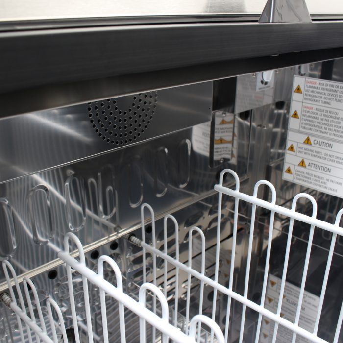 Turbo Air - Super Deluxe 64.7" Silver Bottle Cooler - TBC-65SD-N6 (ETA 5-6 Weeks)