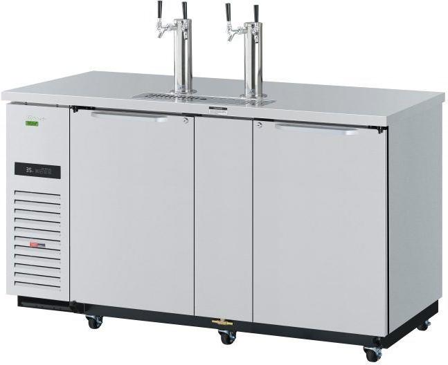 Turbo Air - Super Deluxe 69" Silver Beer Dispenser - TBD-3SDD-N6 (ETA 5-6 Weeks)