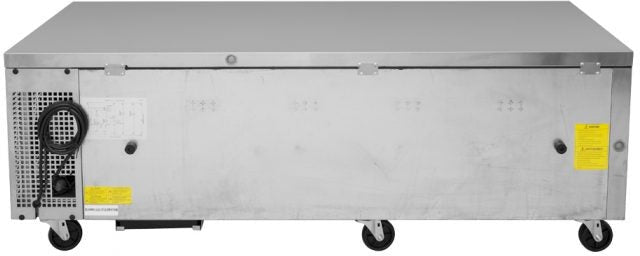 Turbo Air - Super Deluxe 72" Chef Base Refrigerator with 4 Drawers and Optional Extended Top - TCBE-72SDR-N (ETA 5-6 Weeks)