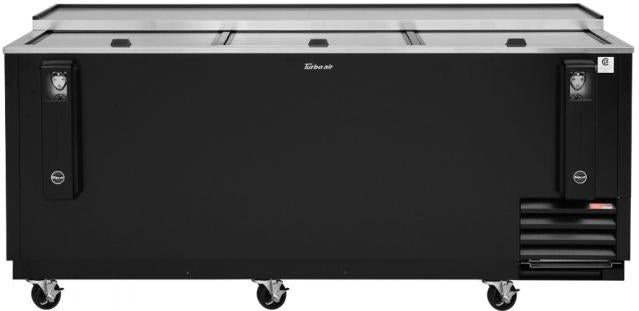 Turbo Air - Super Deluxe 80.5" Black Bottle Cooler - TBC-80SB-N (ETA 5-6 Weeks)