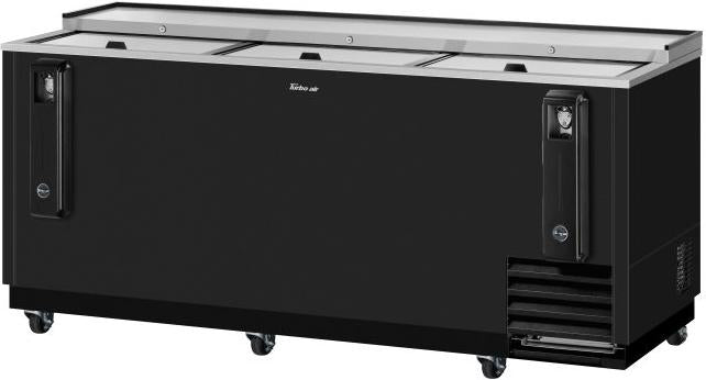 Turbo Air - Super Deluxe 80.5" Black Bottle Cooler - TBC-80SB-N (ETA 5-6 Weeks)