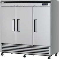 Turbo Air - Super Deluxe 82" Bottom Mounted Solid Door Reach-In Refrigerator with LED Lighting - TSR-72SD-N (ETA 5-6 Weeks)