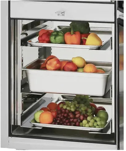 Turbo Air - Tray Slide Kit (7) Pairs Universal Tray Slides & Pilasters for PRO-50 Left or Right Section - TS23-UNLR-H(UNIVERSAL) (ETA 5-6 Weeks)