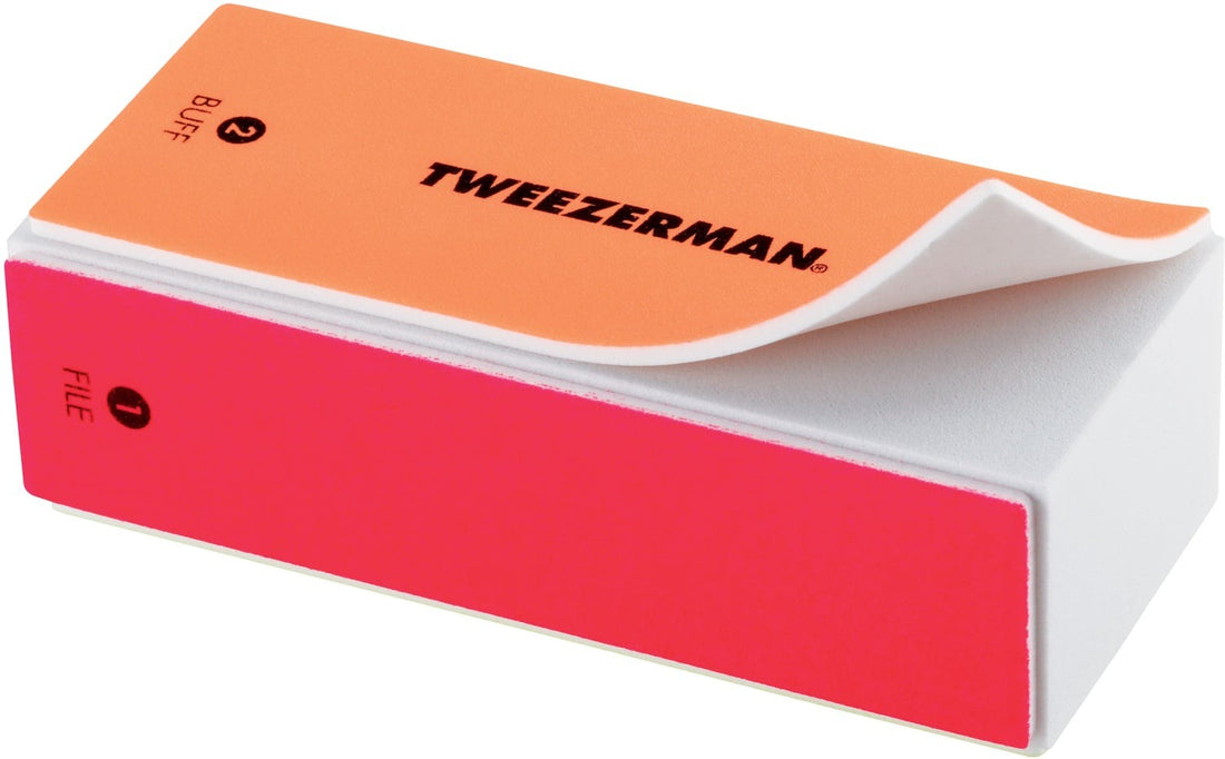 Tweezerman - 4-in-1 Neon File, Buff, Smooth & Shine Block - 1020793