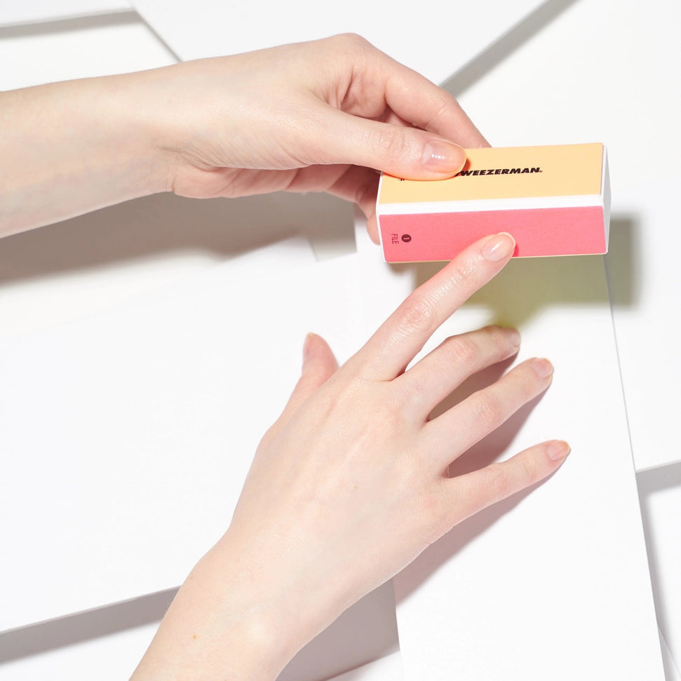 Tweezerman - 4-in-1 Neon File, Buff, Smooth & Shine Block - 1020793