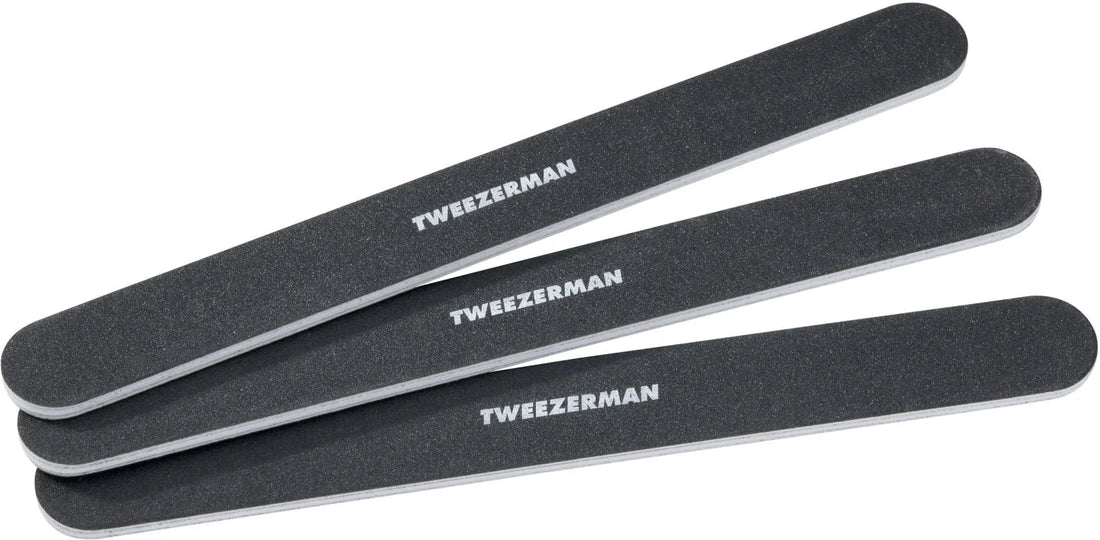 Tweezerman - Black 3 PC Professional Nail Files - 1023394