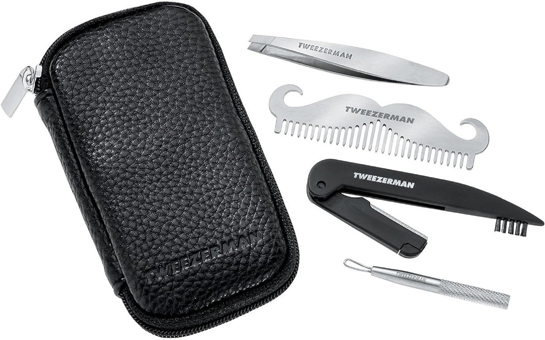 Tweezerman - G.E.A.R. Travel Essential Grooming Tools Kit - 1016614
