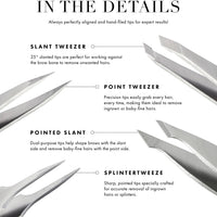 Tweezerman - Granite Sky Mini Slant Tweezer - 1023370