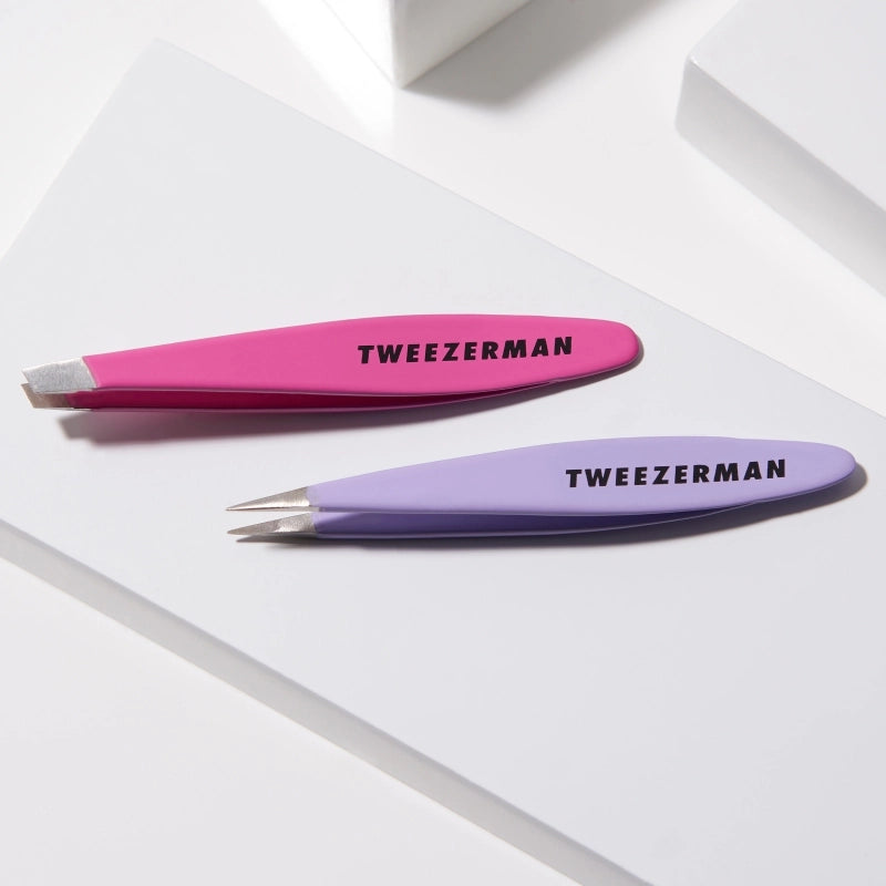 Tweezerman - Mini Oval Slant And Point Tweezers - 1023401
