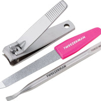 Tweezerman - Pink 3 PC Mini Manicure Kit - 1023395