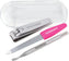 Tweezerman - Pink 3 PC Mini Manicure Kit - 1023395