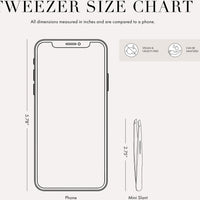 Tweezerman - Rose Gold Mini Slant Tweezer With Case - 1005930