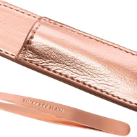 Tweezerman - Rose Gold Mini Slant Tweezer With Case - 1005930